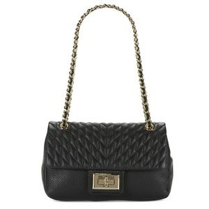 Karl Lagerfeld Black Shoulder Bag